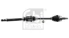Antriebswelle Vorderachse rechts FEBI BILSTEIN 1001040 Bild Antriebswelle Vorderachse rechts FEBI BILSTEIN 1001040