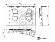 Kotflügel vorne links FEBI BILSTEIN 1001342