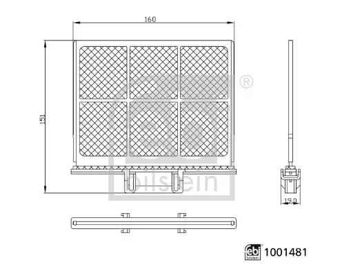 Geberzylinder, Kupplung FEBI BILSTEIN 101299 Bild Geberzylinder, Kupplung FEBI BILSTEIN 101299