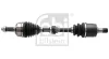Antriebswelle Vorderachse links FEBI BILSTEIN 1001596 Bild Antriebswelle Vorderachse links FEBI BILSTEIN 1001596