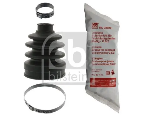 Faltenbalgsatz, Antriebswelle getriebeseitig Vorderachse FEBI BILSTEIN 100197 Bild Faltenbalgsatz, Antriebswelle getriebeseitig Vorderachse FEBI BILSTEIN 100197