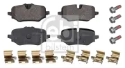 Bremsbelagsatz, Scheibenbremse Hinterachse FEBI BILSTEIN 1002008