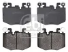 Bremsbelagsatz, Scheibenbremse Vorderachse FEBI BILSTEIN 1003200