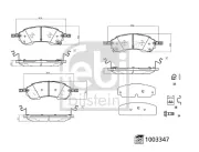Wellendichtring, Automatikgetriebe FEBI BILSTEIN 102129