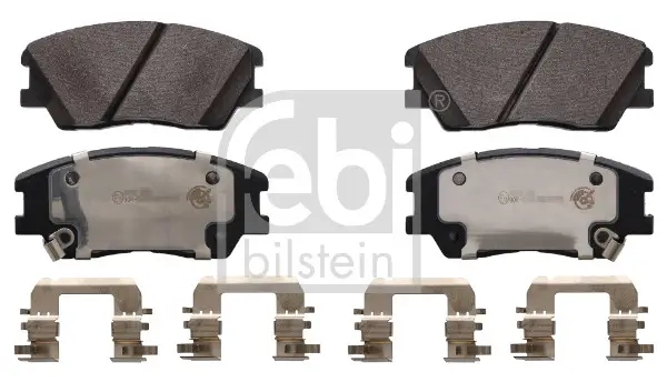 Bremsbelagsatz, Scheibenbremse Vorderachse FEBI BILSTEIN 1003455