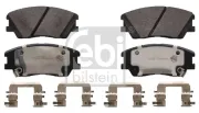 Bremsbelagsatz, Scheibenbremse Vorderachse FEBI BILSTEIN 1003455