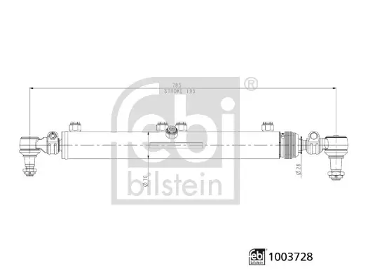 Keilrippenriemen FEBI BILSTEIN 102310 Bild Keilrippenriemen FEBI BILSTEIN 102310