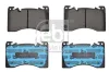 Bremsbelagsatz, Scheibenbremse Vorderachse FEBI BILSTEIN 1003962