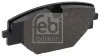 Bremsbelagsatz, Scheibenbremse Hinterachse FEBI BILSTEIN 1004022 Bild Bremsbelagsatz, Scheibenbremse Hinterachse FEBI BILSTEIN 1004022