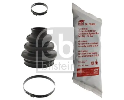 Faltenbalgsatz, Antriebswelle getriebeseitig Hinterachse radseitig FEBI BILSTEIN 100445 Bild Faltenbalgsatz, Antriebswelle getriebeseitig Hinterachse radseitig FEBI BILSTEIN 100445