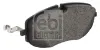 Bremsbelagsatz, Scheibenbremse Vorderachse FEBI BILSTEIN 1004618 Bild Bremsbelagsatz, Scheibenbremse Vorderachse FEBI BILSTEIN 1004618