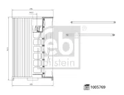 Radbremszylinder Hinterachse links Hinterachse rechts FEBI BILSTEIN 103027