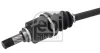 Antriebswelle Vorderachse rechts FEBI BILSTEIN 1006466 Bild Antriebswelle Vorderachse rechts FEBI BILSTEIN 1006466