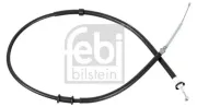 Seilzug, Feststellbremse hinten links FEBI BILSTEIN 101805