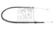 Seilzug, Feststellbremse hinten links FEBI BILSTEIN 101810