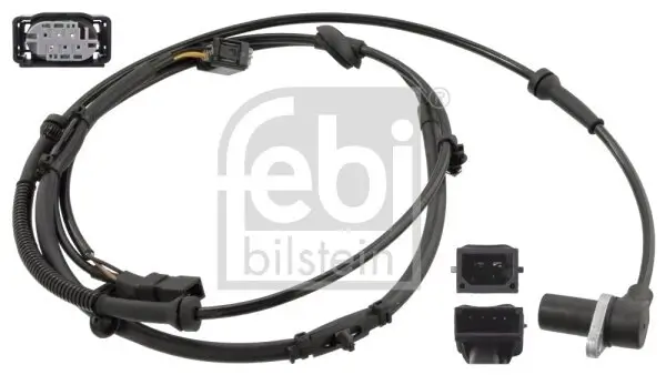 Sensor, Raddrehzahl Hinterachse links FEBI BILSTEIN 104173