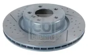 Bremsscheibe Hinterachse FEBI BILSTEIN 105722