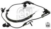 Sensor, Raddrehzahl Hinterachse links FEBI BILSTEIN 106326