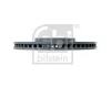 Bremsscheibe Vorderachse FEBI BILSTEIN 106350 Bild Bremsscheibe Vorderachse FEBI BILSTEIN 106350