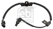 Sensor, Raddrehzahl Vorderachse links FEBI BILSTEIN 106484