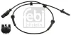 Sensor, Raddrehzahl Hinterachse links FEBI BILSTEIN 106762