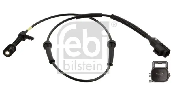Sensor, Raddrehzahl Vorderachse links Vorderachse rechts FEBI BILSTEIN 107212