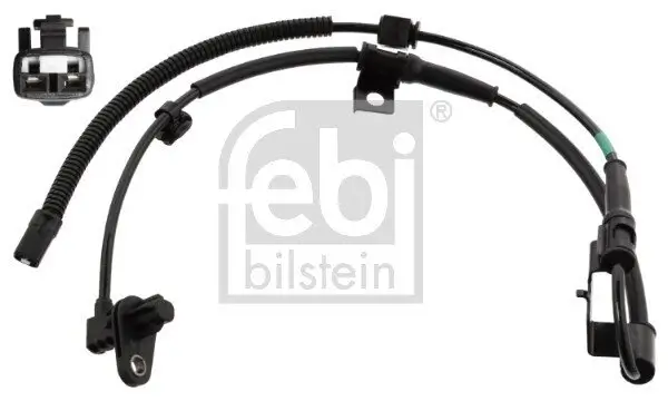 Sensor, Raddrehzahl Vorderachse links FEBI BILSTEIN 107612