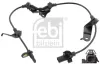 Sensor, Raddrehzahl Vorderachse links FEBI BILSTEIN 107693