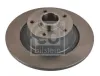 Bremsscheibe Hinterachse FEBI BILSTEIN 108200 Bild Bremsscheibe Hinterachse FEBI BILSTEIN 108200