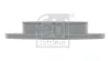 Bremsscheibe Hinterachse FEBI BILSTEIN 108389 Bild Bremsscheibe Hinterachse FEBI BILSTEIN 108389