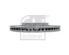 Bremsscheibe Vorderachse FEBI BILSTEIN 108401 Bild Bremsscheibe Vorderachse FEBI BILSTEIN 108401