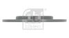 Bremsscheibe Hinterachse FEBI BILSTEIN 108506 Bild Bremsscheibe Hinterachse FEBI BILSTEIN 108506