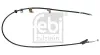 Seilzug, Feststellbremse hinten links FEBI BILSTEIN 109248