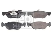 Bremsbelagsatz, Scheibenbremse Vorderachse FEBI BILSTEIN 116000