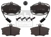 Bremsbelagsatz, Scheibenbremse Vorderachse FEBI BILSTEIN 116009
