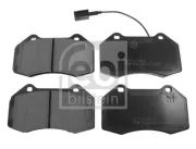 Bremsbelagsatz, Scheibenbremse Vorderachse FEBI BILSTEIN 116011