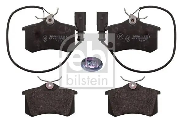 Bremsbelagsatz, Scheibenbremse Hinterachse FEBI BILSTEIN 116018