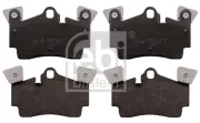 Bremsbelagsatz, Scheibenbremse Hinterachse FEBI BILSTEIN 116020