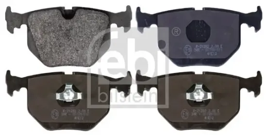 Bremsbelagsatz, Scheibenbremse Hinterachse FEBI BILSTEIN 116028 Bild Bremsbelagsatz, Scheibenbremse Hinterachse FEBI BILSTEIN 116028