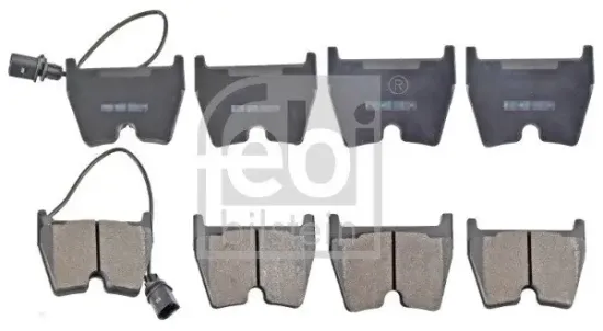 Bremsbelagsatz, Scheibenbremse Vorderachse FEBI BILSTEIN 116044 Bild Bremsbelagsatz, Scheibenbremse Vorderachse FEBI BILSTEIN 116044