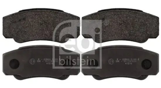 Bremsbelagsatz, Scheibenbremse Hinterachse FEBI BILSTEIN 116047 Bild Bremsbelagsatz, Scheibenbremse Hinterachse FEBI BILSTEIN 116047