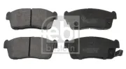 Bremsbelagsatz, Scheibenbremse Vorderachse FEBI BILSTEIN 116048