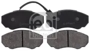 Bremsbelagsatz, Scheibenbremse Vorderachse FEBI BILSTEIN 116049