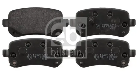 Bremsbelagsatz, Scheibenbremse Hinterachse FEBI BILSTEIN 116060 Bild Bremsbelagsatz, Scheibenbremse Hinterachse FEBI BILSTEIN 116060