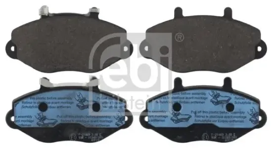 Bremsbelagsatz, Scheibenbremse Vorderachse FEBI BILSTEIN 116070 Bild Bremsbelagsatz, Scheibenbremse Vorderachse FEBI BILSTEIN 116070