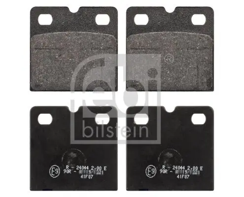 Bremsbelagsatz, Scheibenfeststellbremse Hinterachse FEBI BILSTEIN 116087 Bild Bremsbelagsatz, Scheibenfeststellbremse Hinterachse FEBI BILSTEIN 116087