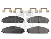 Bremsbelagsatz, Scheibenbremse Vorderachse FEBI BILSTEIN 16202