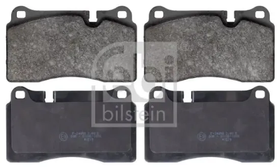 Bremsbelagsatz, Scheibenbremse Vorderachse FEBI BILSTEIN 116125 Bild Bremsbelagsatz, Scheibenbremse Vorderachse FEBI BILSTEIN 116125