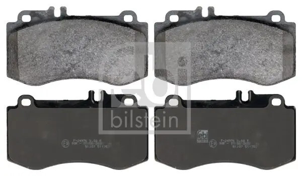 Bremsbelagsatz, Scheibenbremse FEBI BILSTEIN 116131 Bild Bremsbelagsatz, Scheibenbremse FEBI BILSTEIN 116131