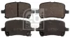 Bremsbelagsatz, Scheibenbremse Vorderachse FEBI BILSTEIN 116146